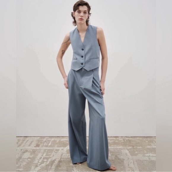 Zara Pants - Zara Blue Pants